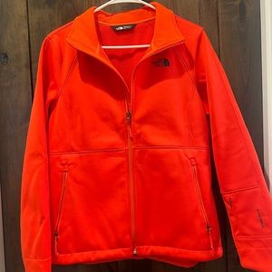 North Face Orange Windwall jacket